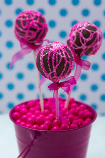 Wirbel um Cake Pops — Stockfoto