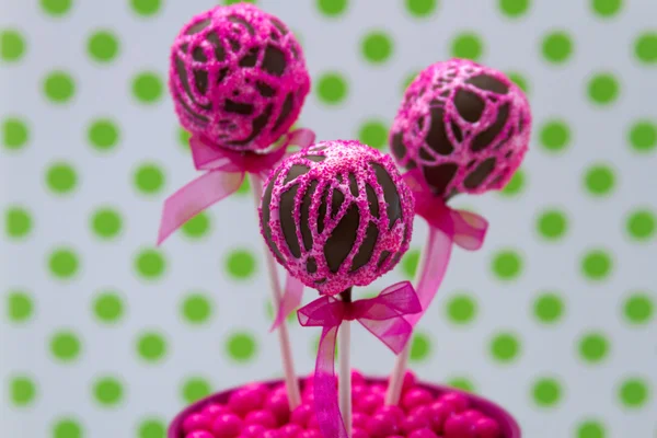 Swirl Cake POP 's — Stockfoto