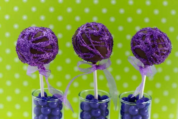 Swirl Cake Pops — Stock Photo, Image