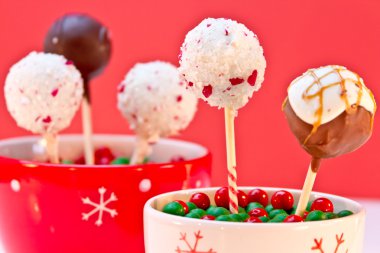 Holiday Cake Pops clipart