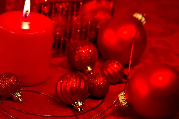 Red Glitter Navidad —  Fotos de Stock