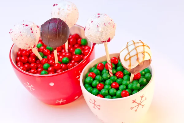 Holiday Cake Pops — Stock Photo, Image