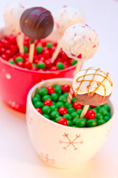 Torta di Natale Pops — Foto Stock