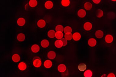 Noel ışıkları bokeh