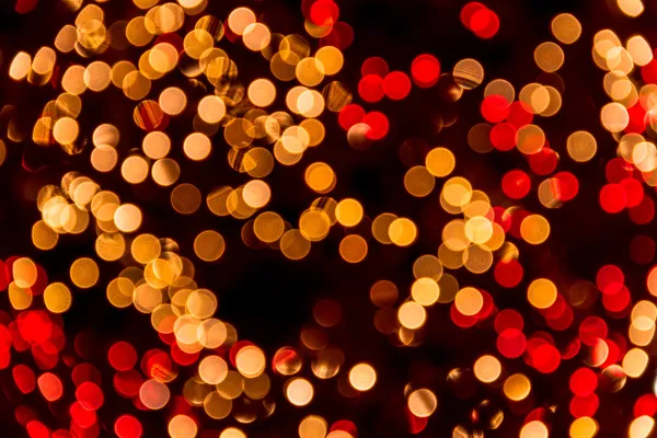 Noel ışıkları bokeh — Stok fotoğraf