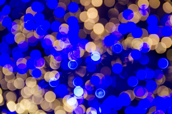 Luzes de Natal bokeh — Fotografia de Stock