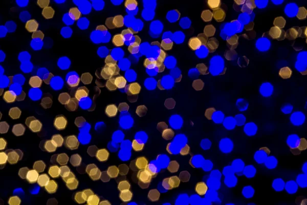 Lumières de Noël bokeh — Photo