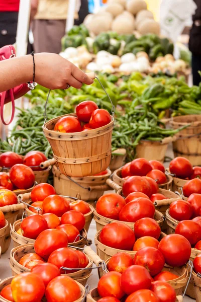 Çiftçi pazarı — Stok fotoğraf