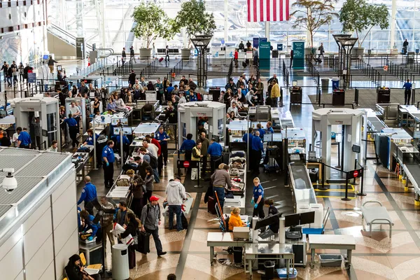 Aeropuerto Internacional de Denver — Foto de Stock