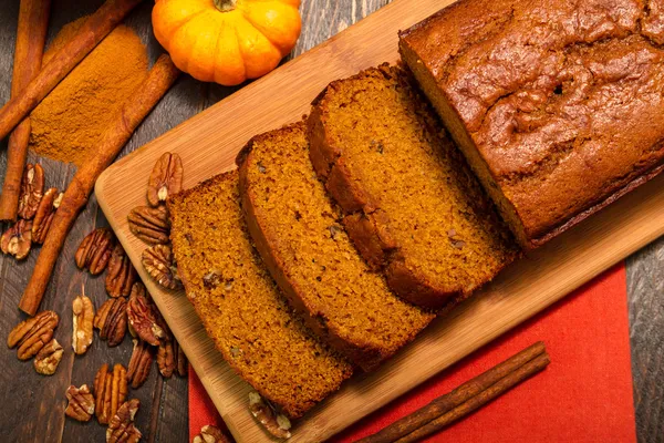 Pumpkin Bread — Stock Photo, Image