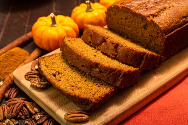 Kürbisbrot — Stockfoto