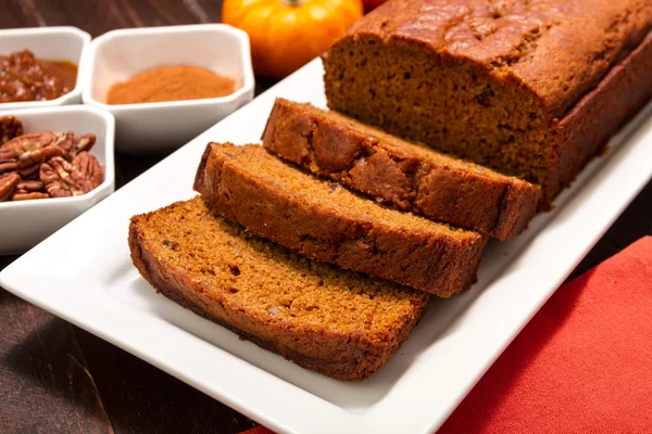 Kürbisbrot — Stockfoto