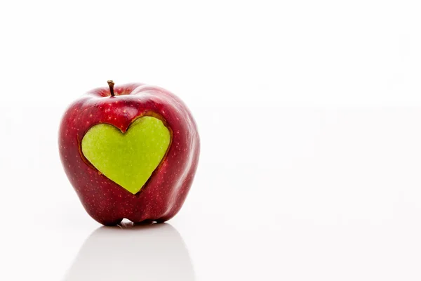 心のリンゴ — ストック写真