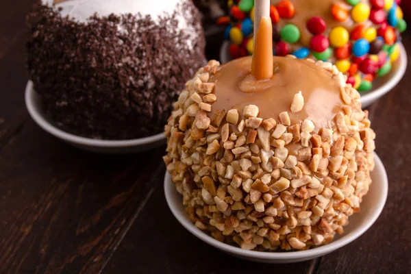 Caramel Apples — Stock Photo, Image