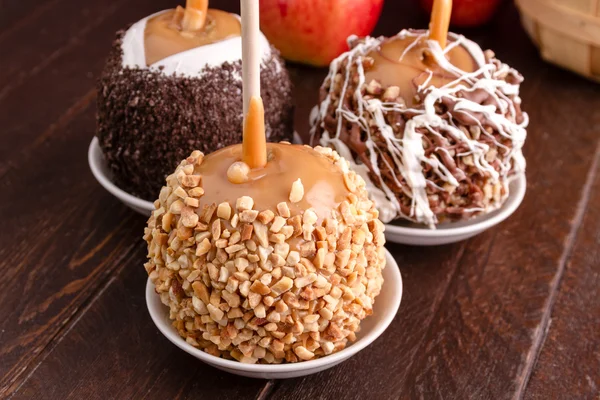 Caramel Apples — Stock Photo, Image