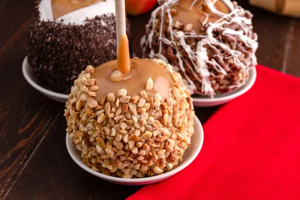 Caramel Apples — Stock Photo, Image