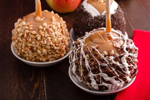 Caramel Apples — Stock Photo, Image