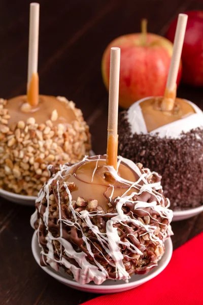 Caramel Apples — Stock Photo, Image