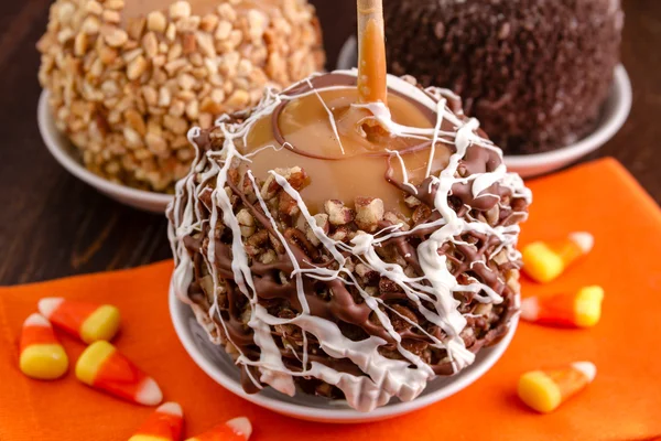 Caramel Apples — Stock Photo, Image