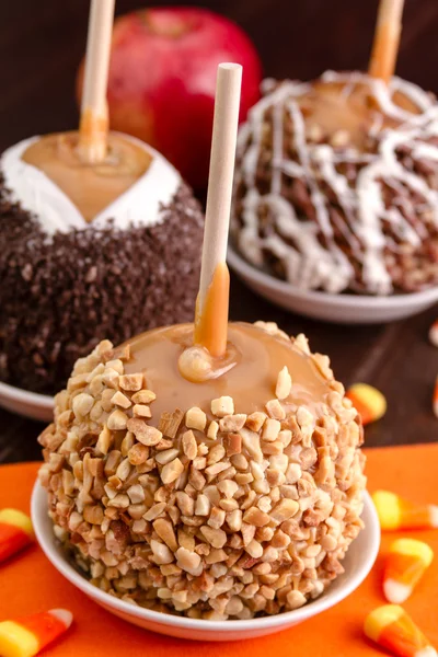 Caramel Apples — Stock Photo, Image