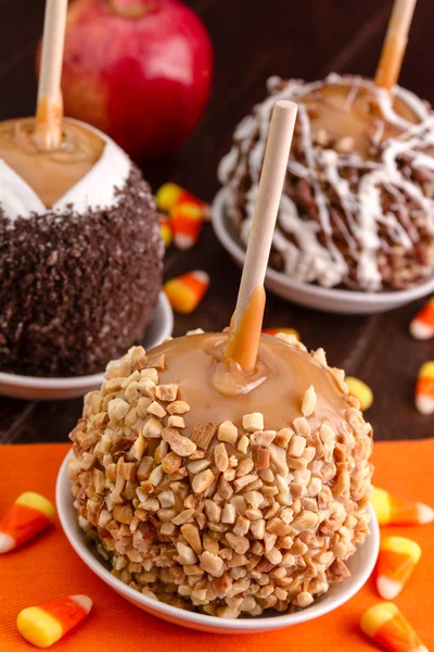 Caramel Apples — Stock Photo, Image