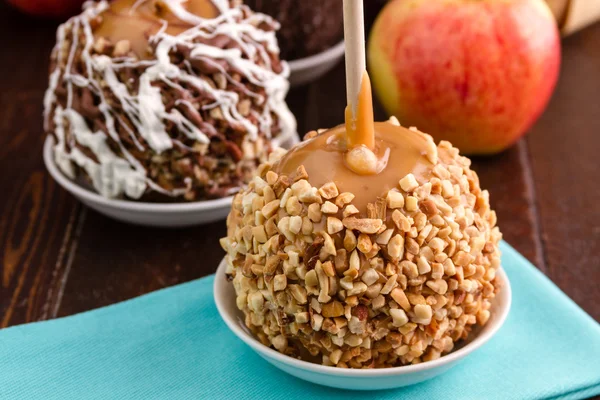 Caramel Apples — Stock Photo, Image