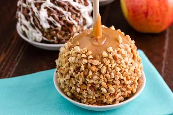 Caramel Apples — Stock Photo, Image