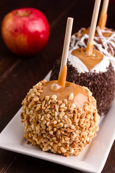 Caramel Apples — Stock Photo, Image