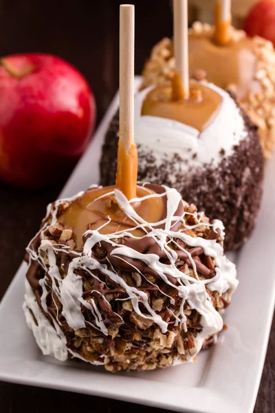 Caramel Apples — Stock Photo, Image