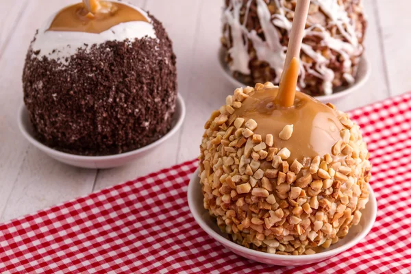 Caramel Apples — Stock Photo, Image