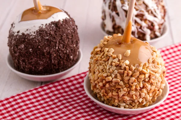 Caramel Apples — Stock Photo, Image