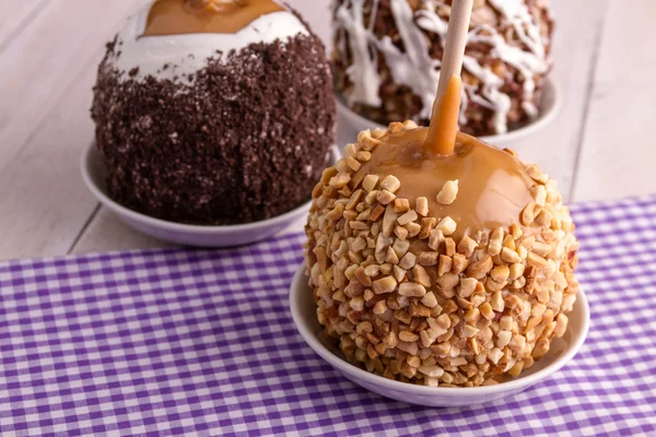 Caramel Apples — Stock Photo, Image