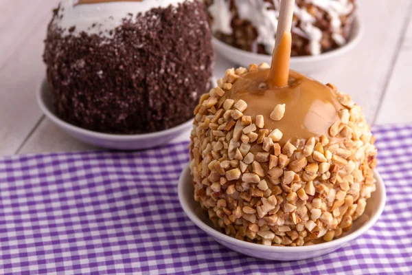 Caramel Apples — Stock Photo, Image