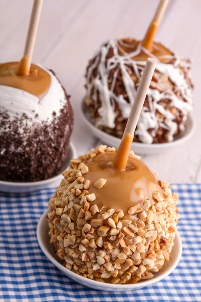 Caramel Apples — Stock Photo, Image