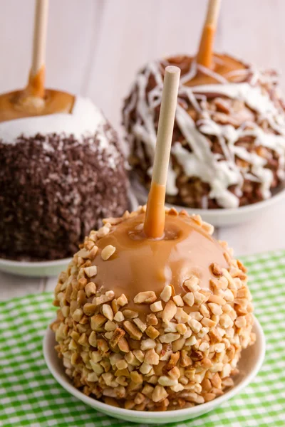 Caramel Apples — Stock Photo, Image