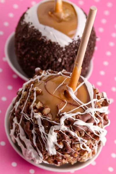 Caramel Apples — Stock Photo, Image