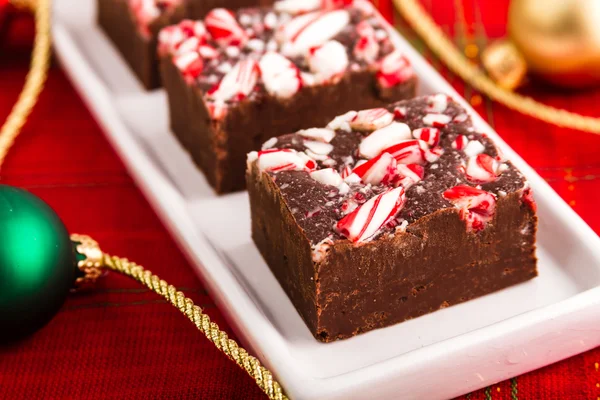 Candy Cane Fudge