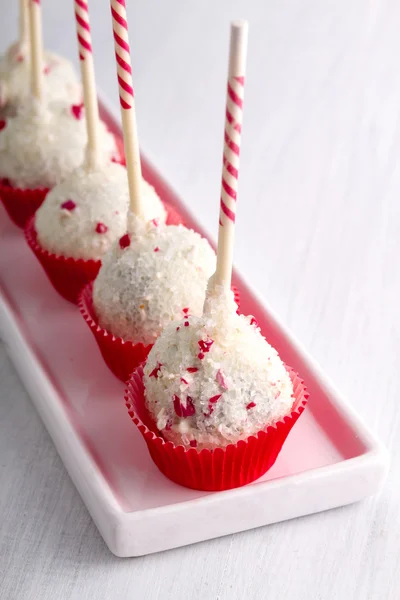 Bolo Brownie hortelã-pimenta Pops — Fotografia de Stock