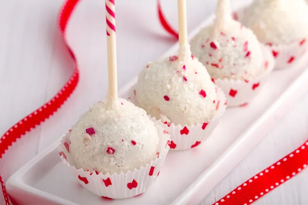 Brownie Peppermint Cake Pops — Stock Photo, Image