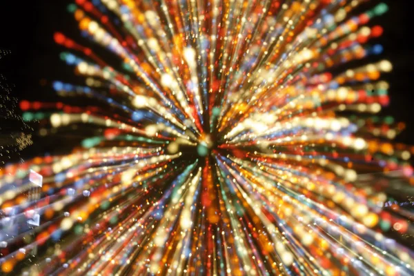 Luzes de Natal planos de fundo abstratos — Fotografia de Stock