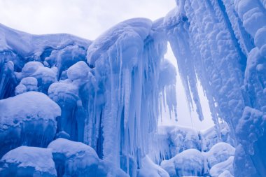 Ice castles buz ve buz oluşumları