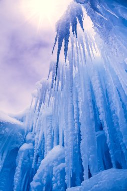 Ice castles buz ve buz oluşumları