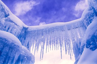 Ice castles buz ve buz oluşumları