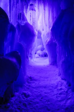 Ice castles buz ve buz oluşumları