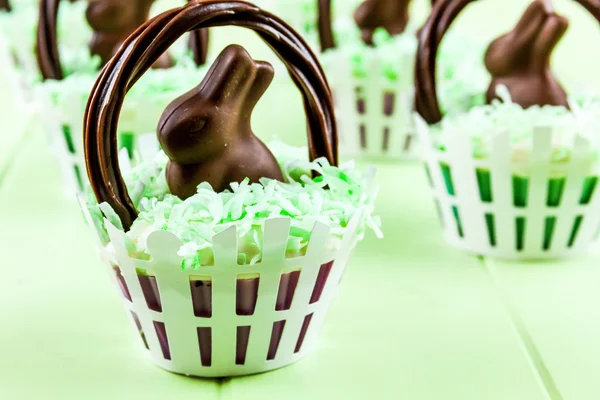 Easter Basket Cupcakes — Stockfoto