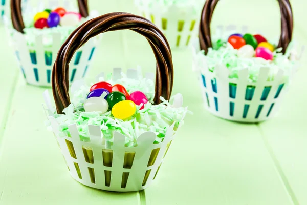 Easter Basket Cupcakes — Stock Photo, Image