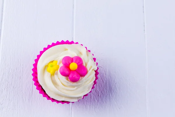 Lente bloem cupcakes — Stockfoto