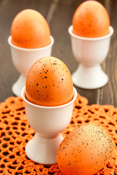 Easter Eggs and Baskets — Stock Photo, Image