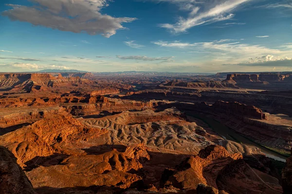 Utsikt Över Deadhorse Point Utah Nära Moab Och Canyonlands Nationalpark — Stockfoto
