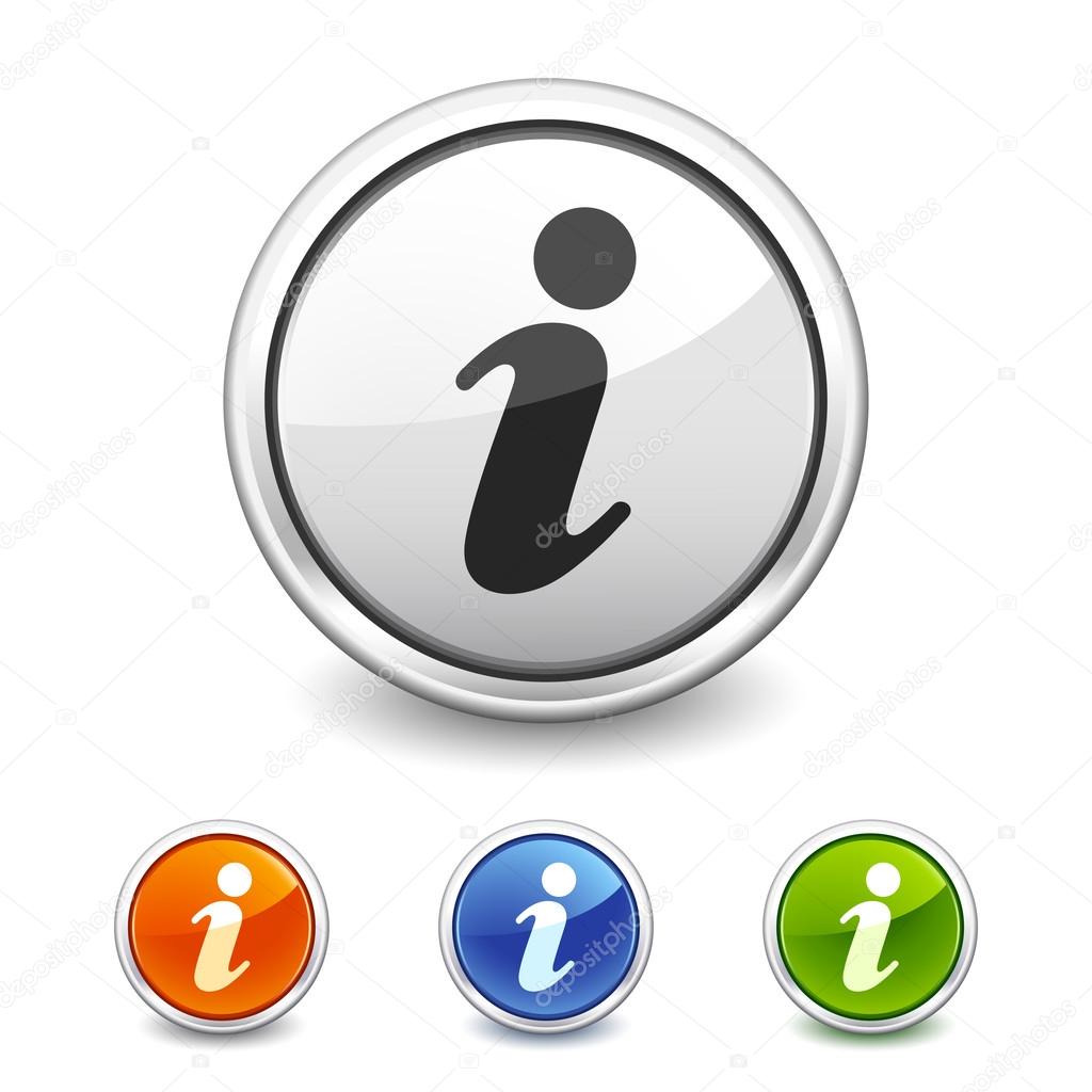 info button in four colors